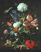 Jan Davidsz. de Heem Vase of Flowers oil on canvas